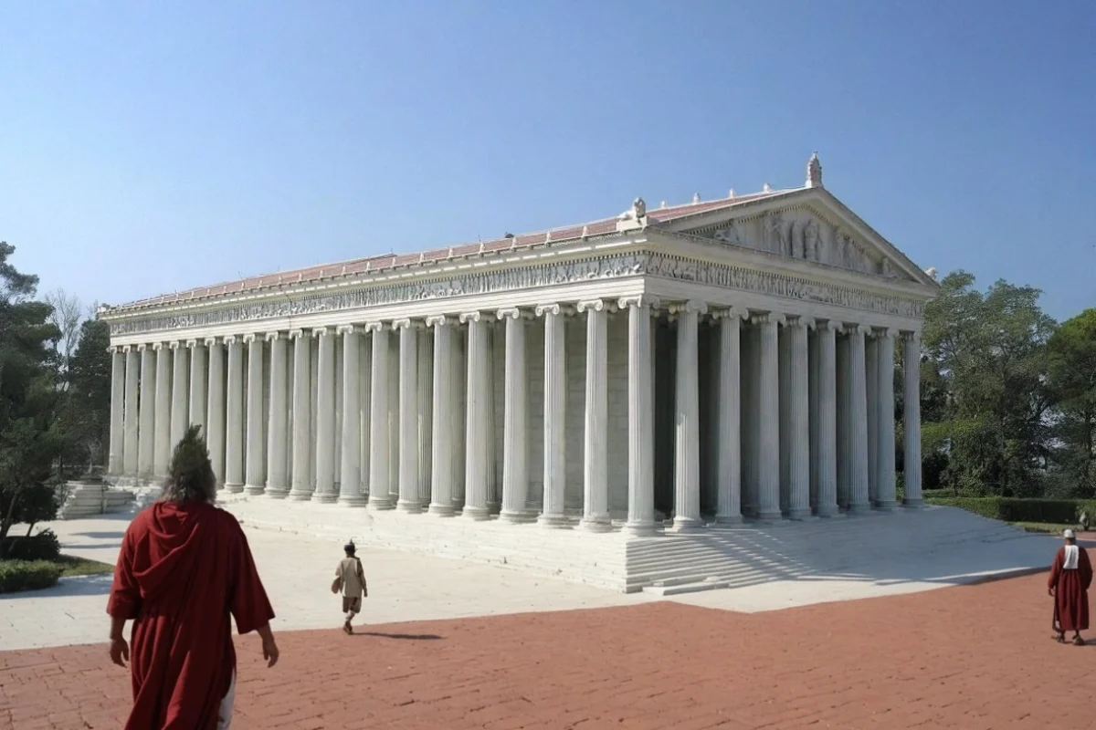 Temple of Artemis reconstruction (one of the Seven Wonders)